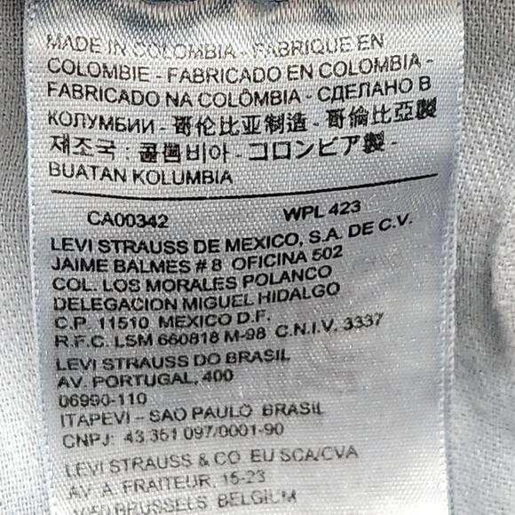 Levis 517 Jeans Mens 33x30 Light Blue Boot Cut Denim Light Wash Zip Fly Classic - Picture 12 of 15